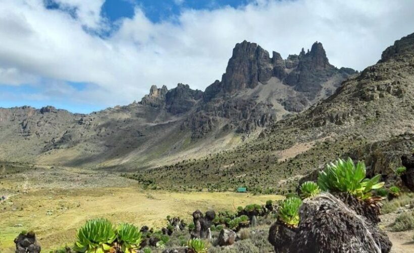Mt Kenya Hike: Sirimon Down Chogoria Route